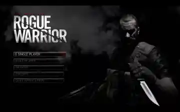 Rogue Warrior (USA) screen shot title